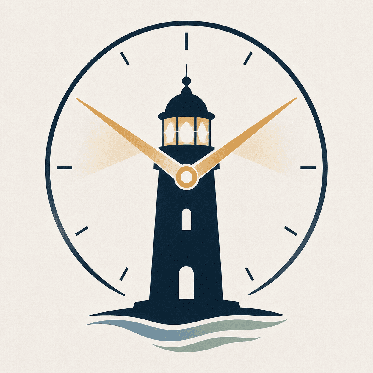 Farero lighthouse and clock mark